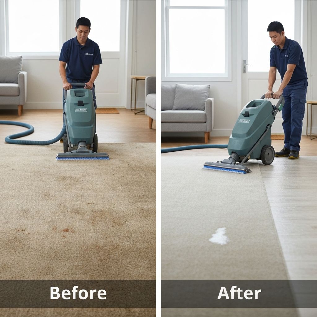 Professional carpet cleaning